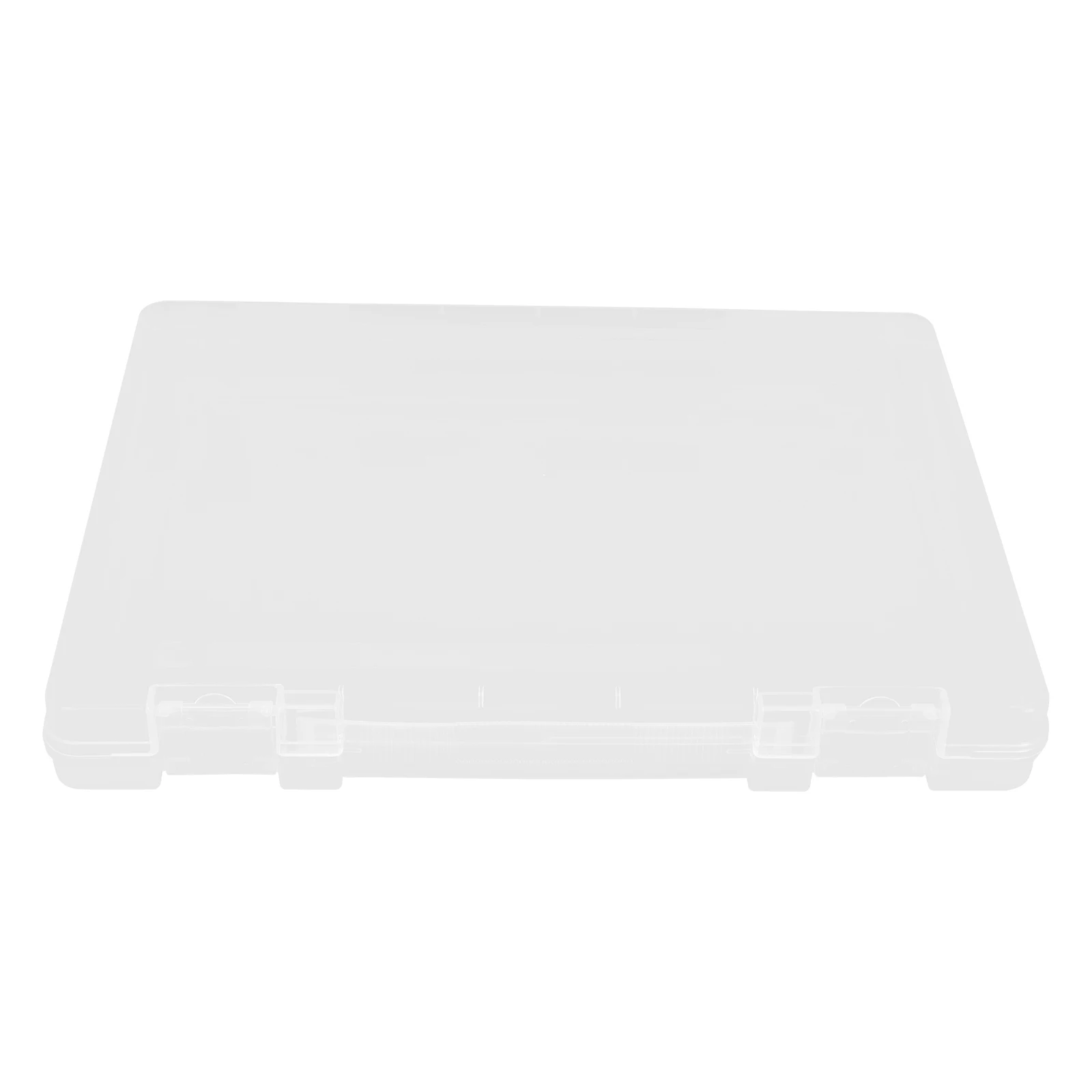 

Transparent File Box Multi-Function Paper Organizer Portable Office Supply Lightweight Storage For Documents