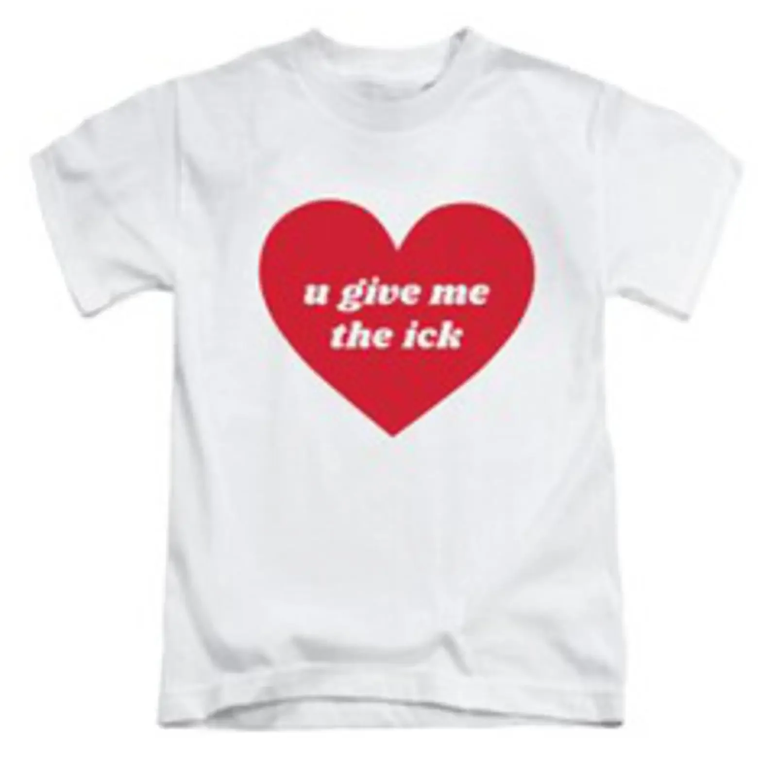 U Give Me The Ick Erwachsene T Shirt Lustig Oberteil Geschenk Neu vintage Washed Stylish Comfortable streetwear