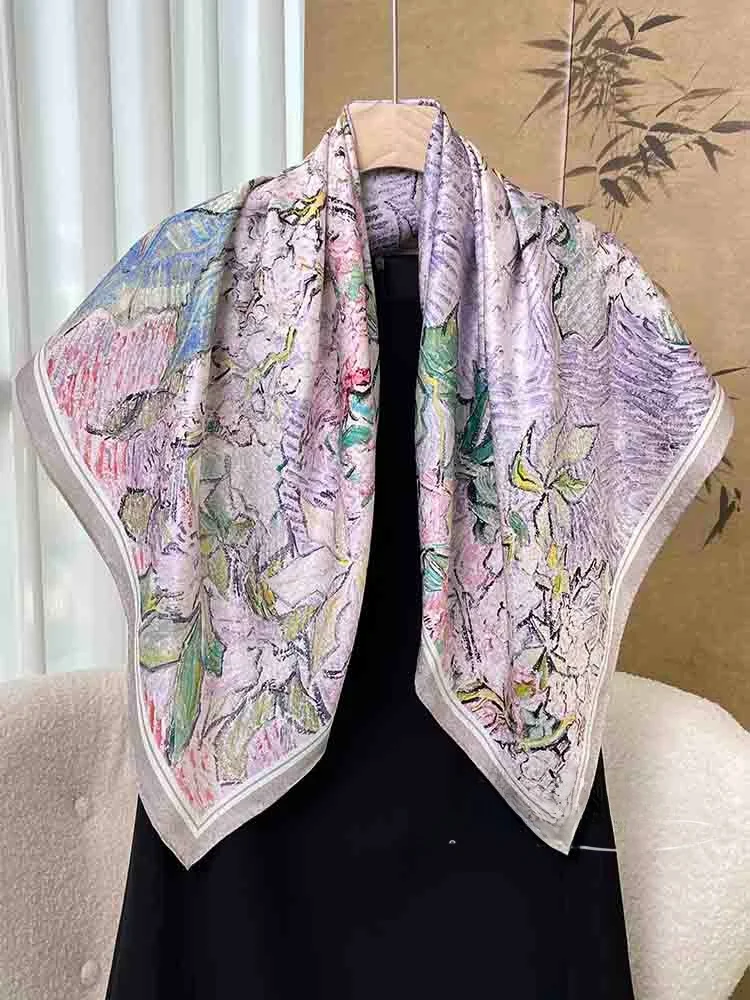 elegante-bufanda-de-seda-con-borlas-diseno-floral-de-pintura-al-Oleo-bufanda-cuadrada-de-primavera-otono-de-84-cm-accesorio-de-moda-versatil