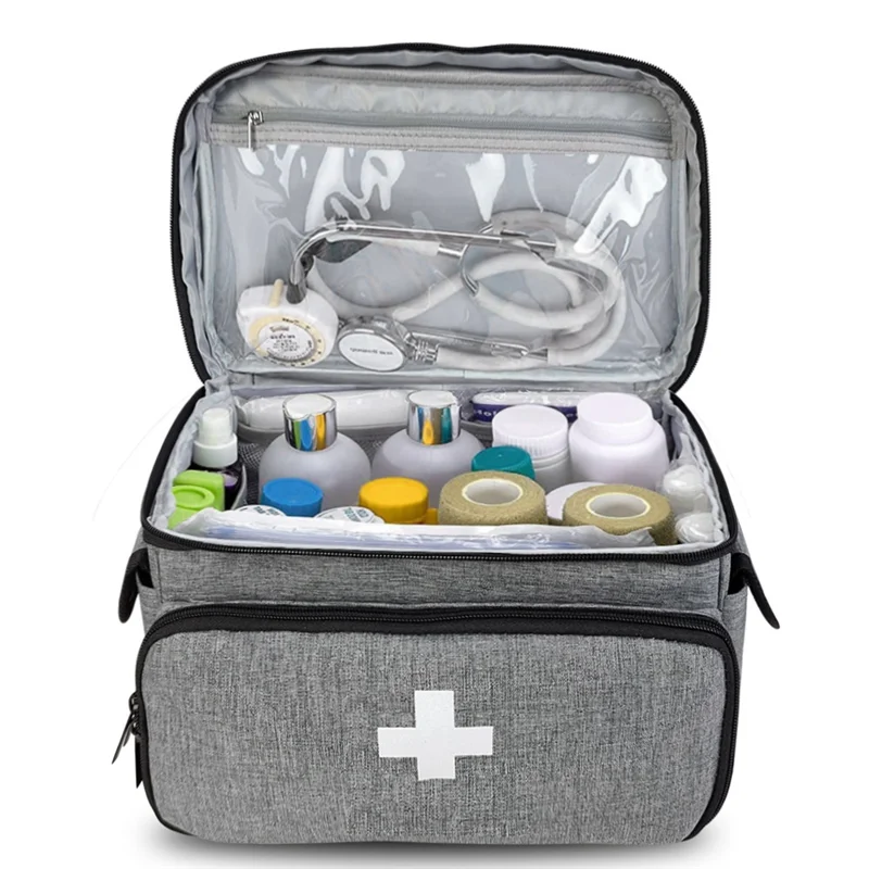 

B58B-Small Nursing Storage Bag Home First Aid Storage Box Kit