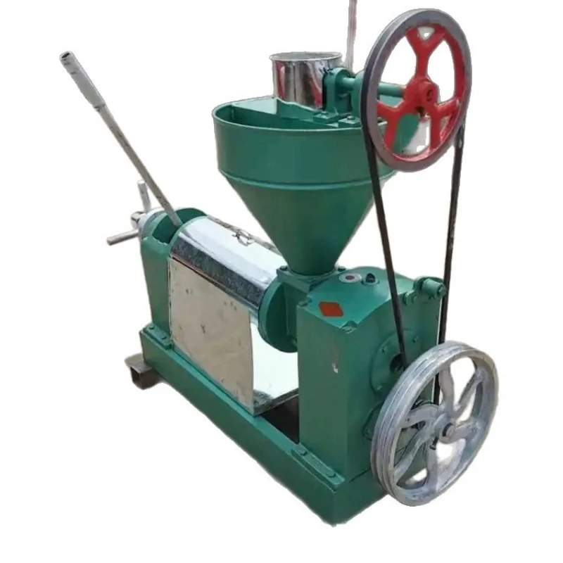 

Household small spiral oil press Seed oil press Raw rapeseed walnut oil squeezer Equipment multi-purpose