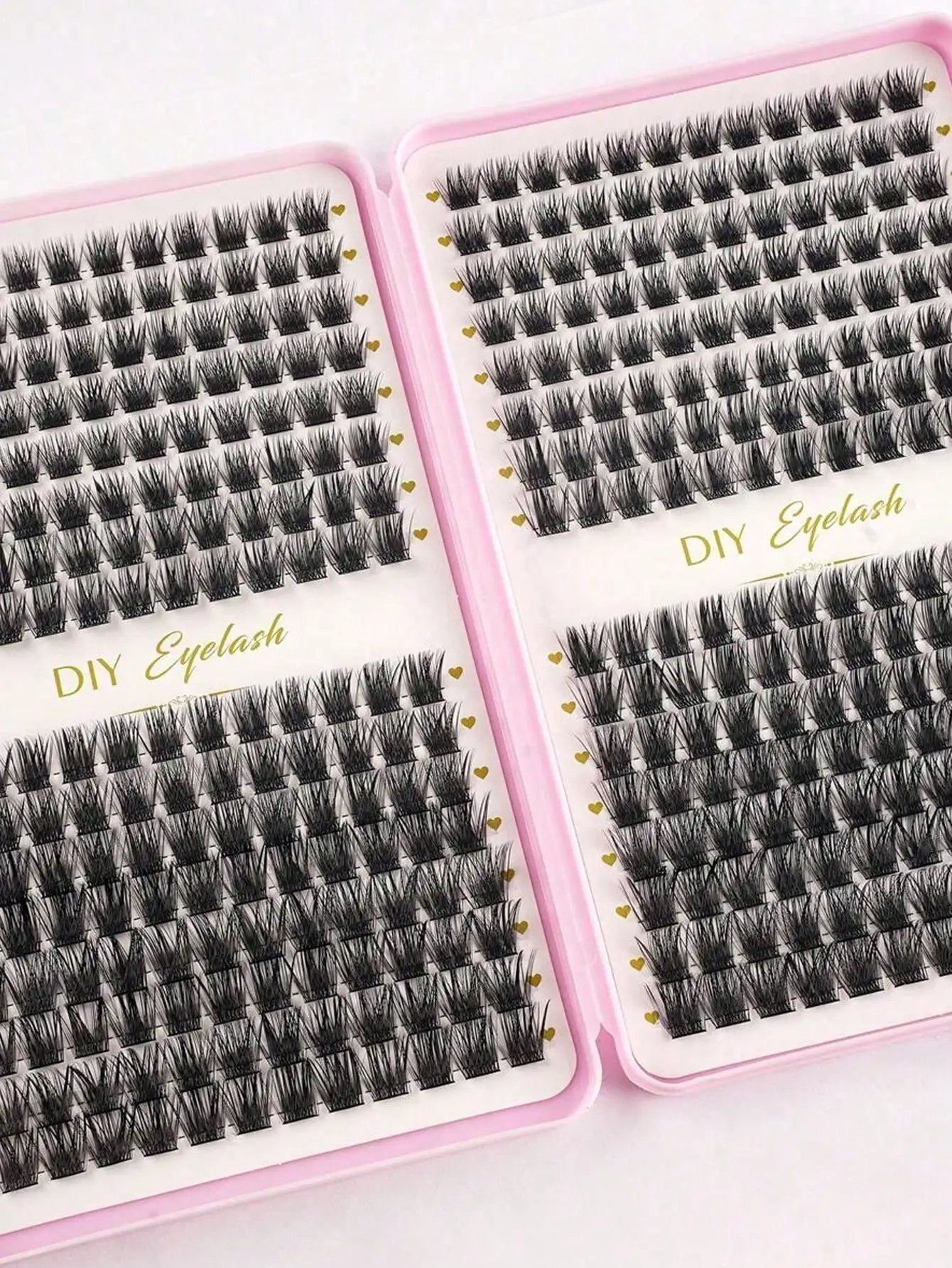 DIY Wimpernverlängerungen Wimpernbuch Flauschige Einzelne Wimpernbüschel für die Selbstanwendung zu Hause – Detail 3