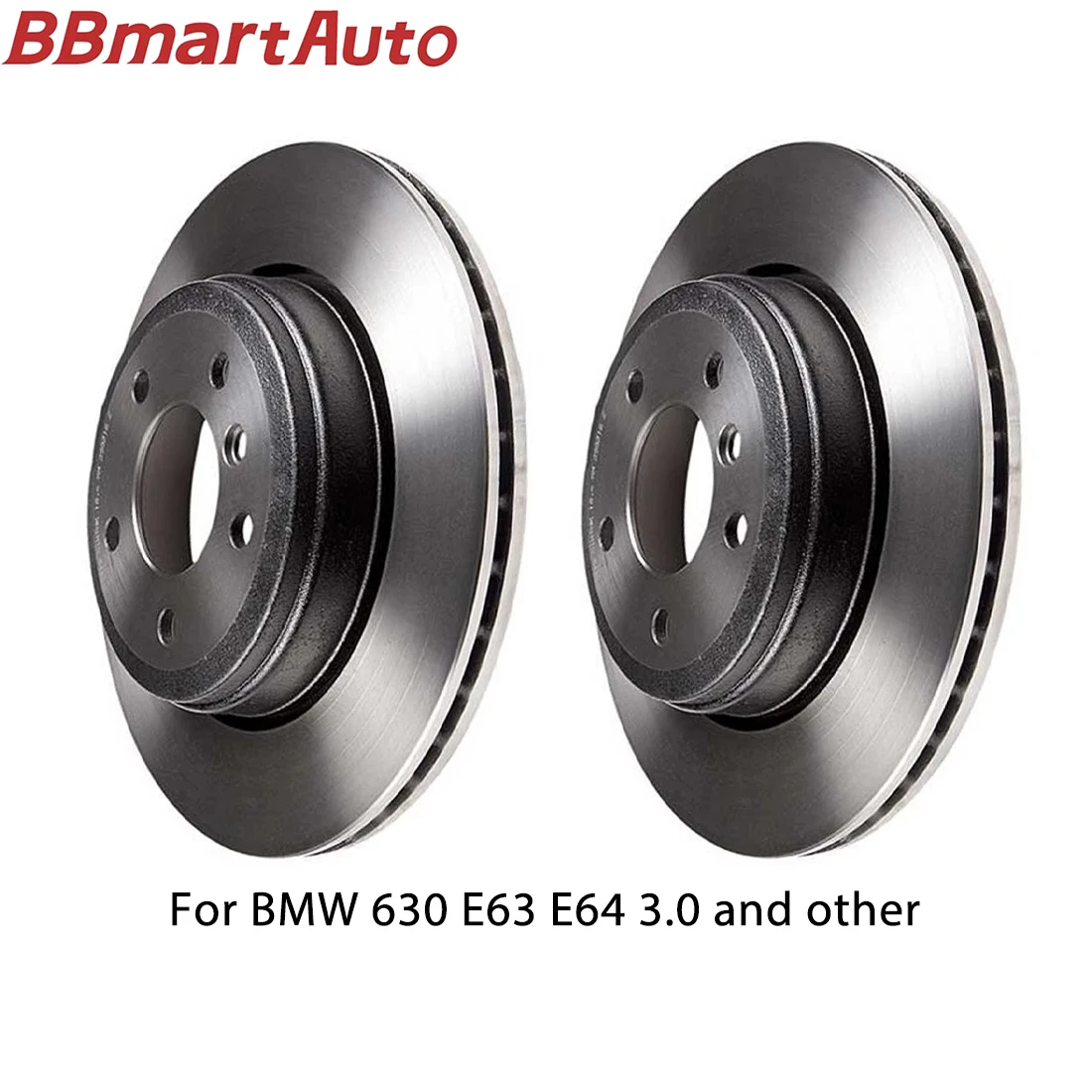 

34216864061 2pieces rear brake disc for BMW 630 E63 E64 3.0 and other.BBmart Auto Parts