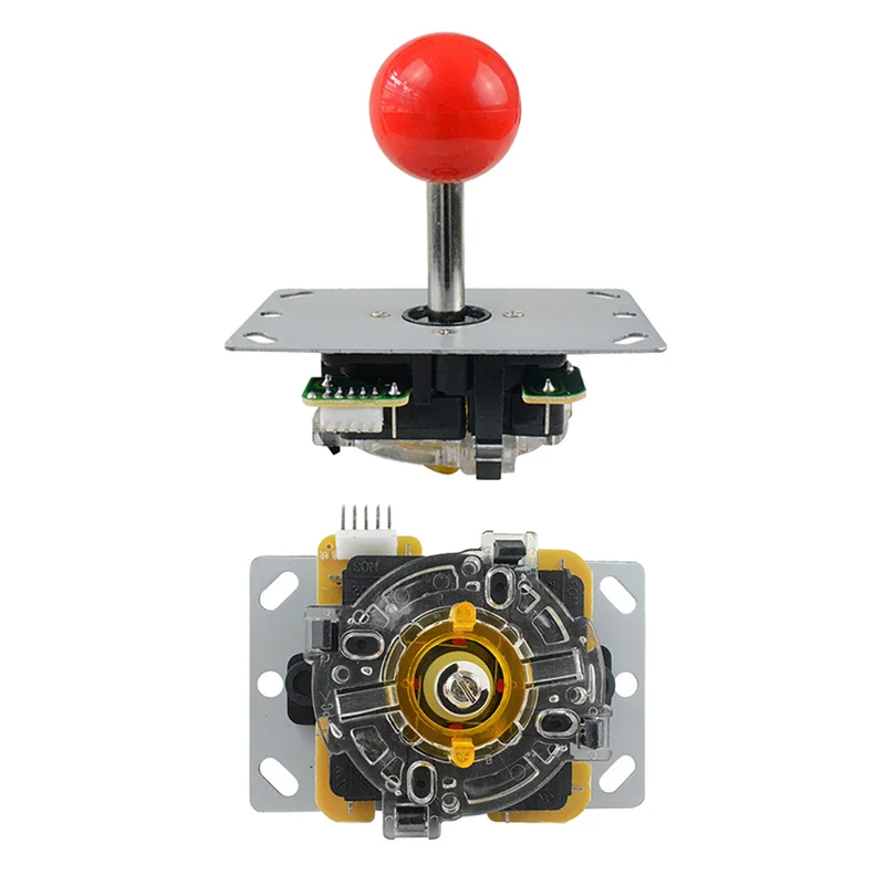 5Pin Arcade Joystick 4/8 Way Fighting Stick Replacement Parts for Game Arcade DIY Joystick(A)