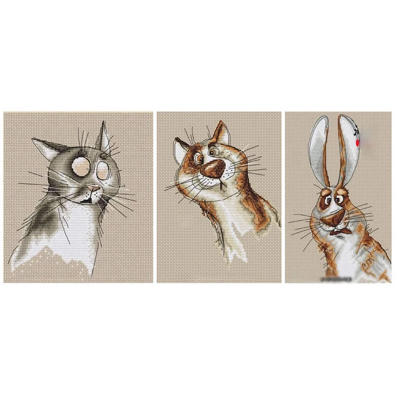 

Набор для вышивки крестиком ZZ8858 «сделай сам», Набор для вышивки крестиком, новый рисунок, без принта, набор для рисования крестиком