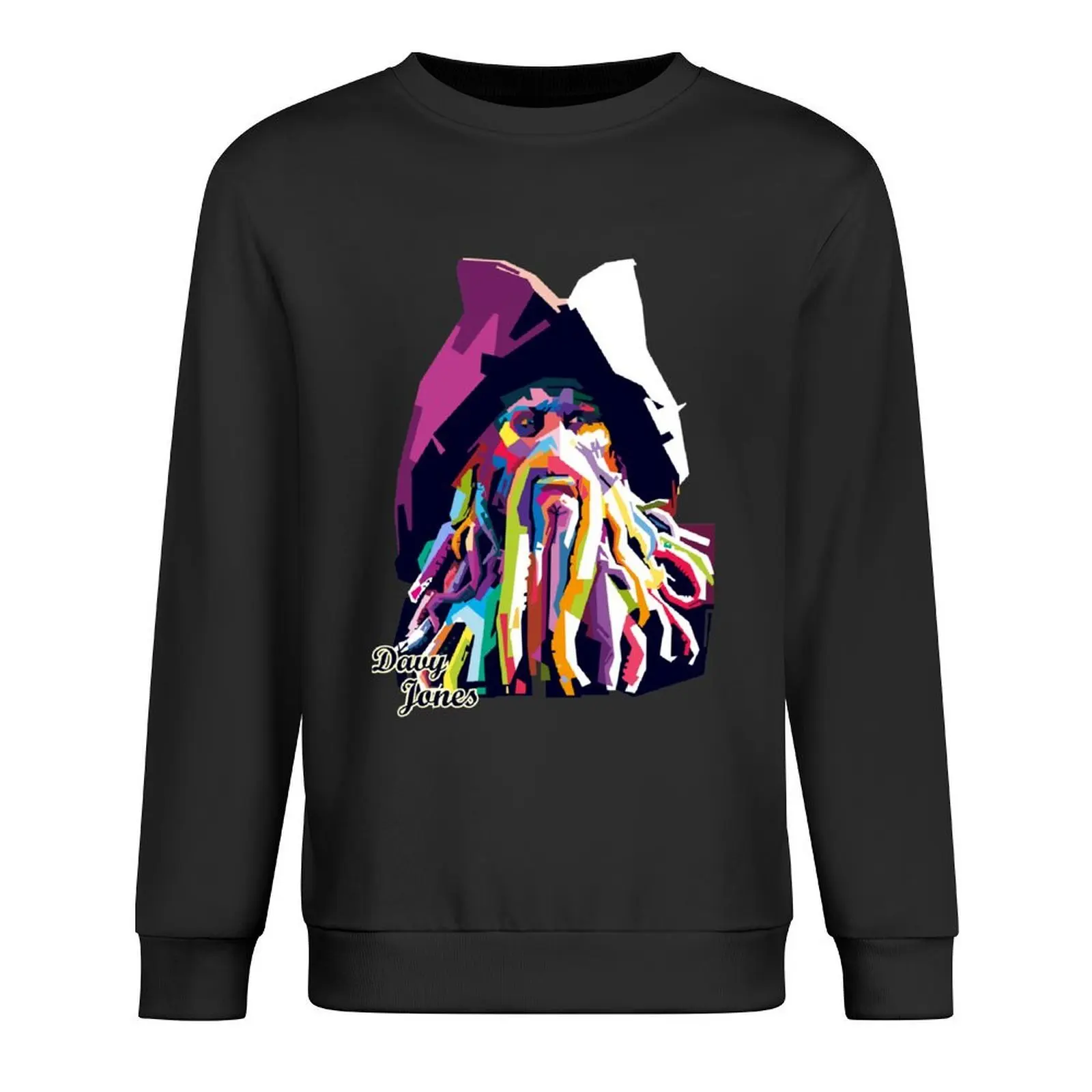 

Davy Jones Popart Pullover men's winter sweater men wear anime clothing men's coat sweatshirts men