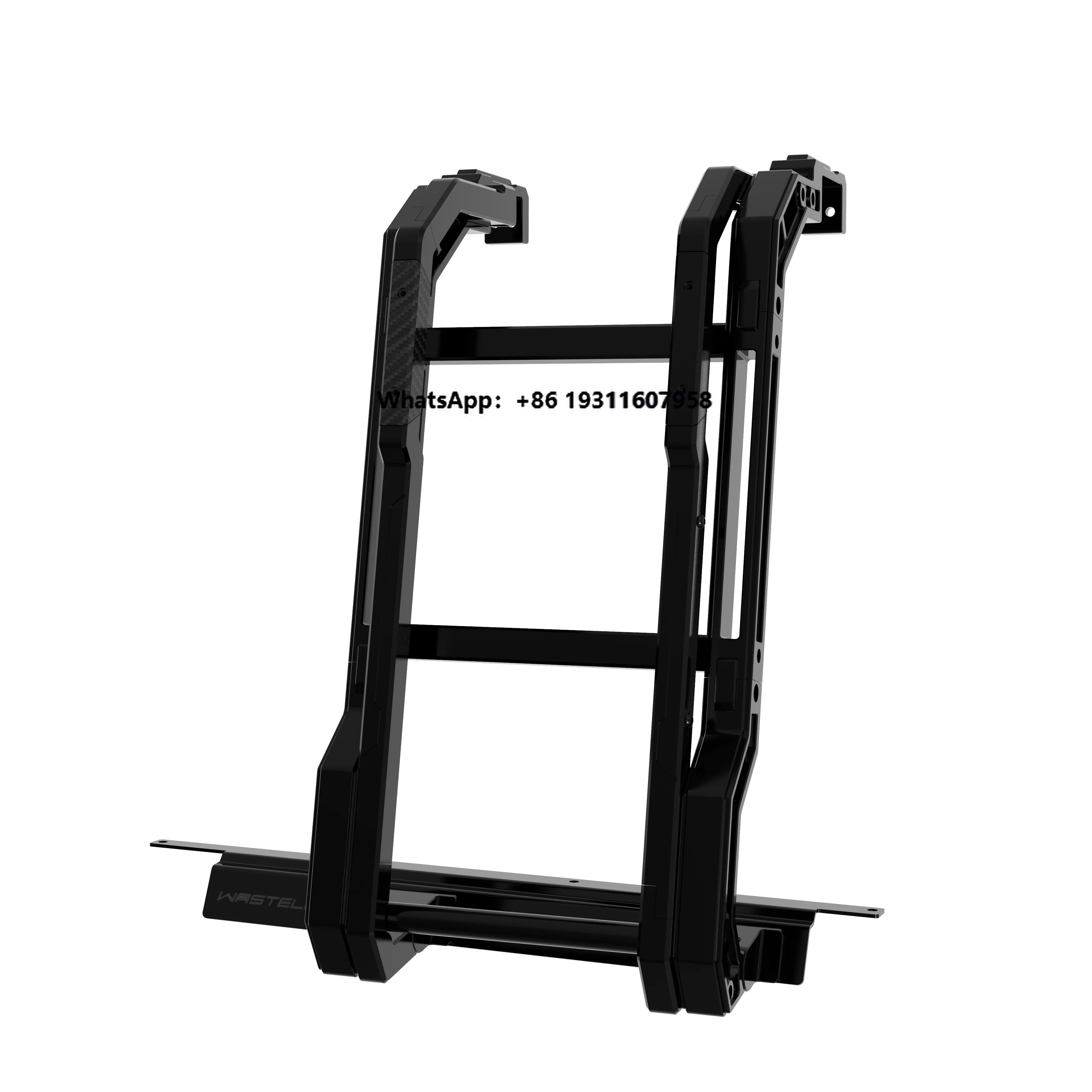 

Haval Raptor Specific Modified Side Folding Ladder Frame Car Rear Window Roof Rack Exterior Accessory Model Bronco