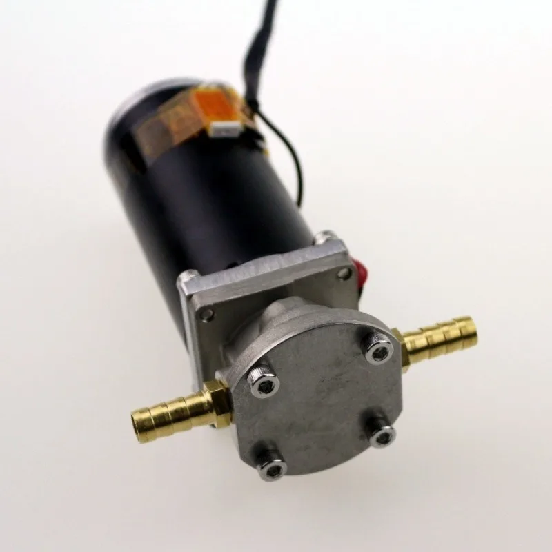 For 24V Gear High Temperature Resistant Stainless Steel Gear Food Grade High Flow Self-priming Cooking Oil Filling