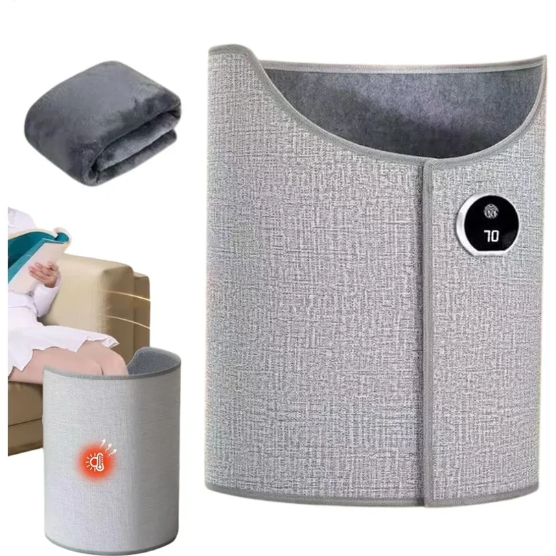 

Silent Foldable Leg Warmer Under Desk Electric Foot Heater with Thermostat & Auto Shut Off for Office Home Timer Wholesale