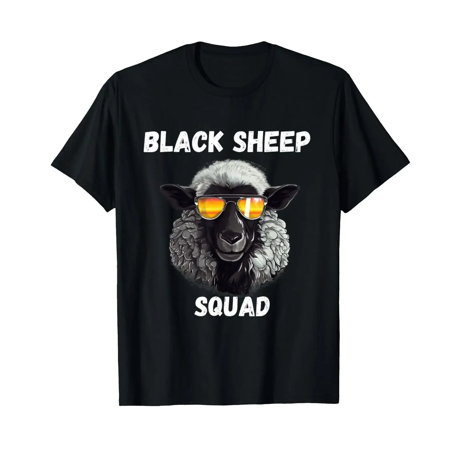 Black Sheep Squad T Shirt Outcast in Family vintage Washed Stylish graphic Slightly designer clothes Unisex Comfortable