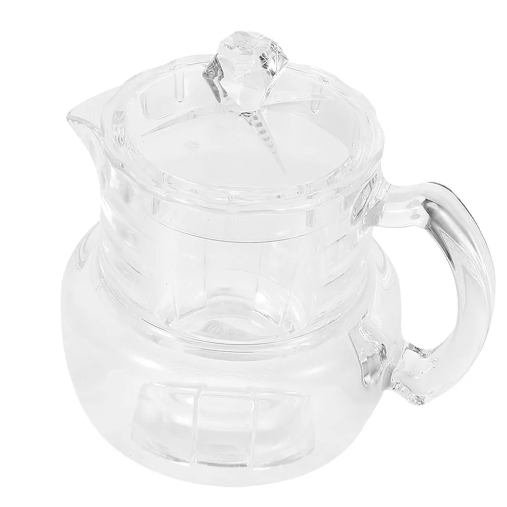 Contenedor de Miel Acrílico con Tapa y Asa, Dispensador de Miel Transparente, Dispensador de Jarabe para Panadería y Uso Doméstico, Conservación de Frescura