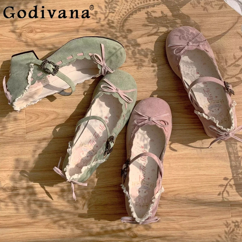 

Элегантные туфли на низком каблуке с круглой головкой во французском стиле ретро, новинка осени 2025, туфли Мэри Джейн в японском стиле для девочек, туфли Мэри Джейн, туфли-лодочки для чаепития