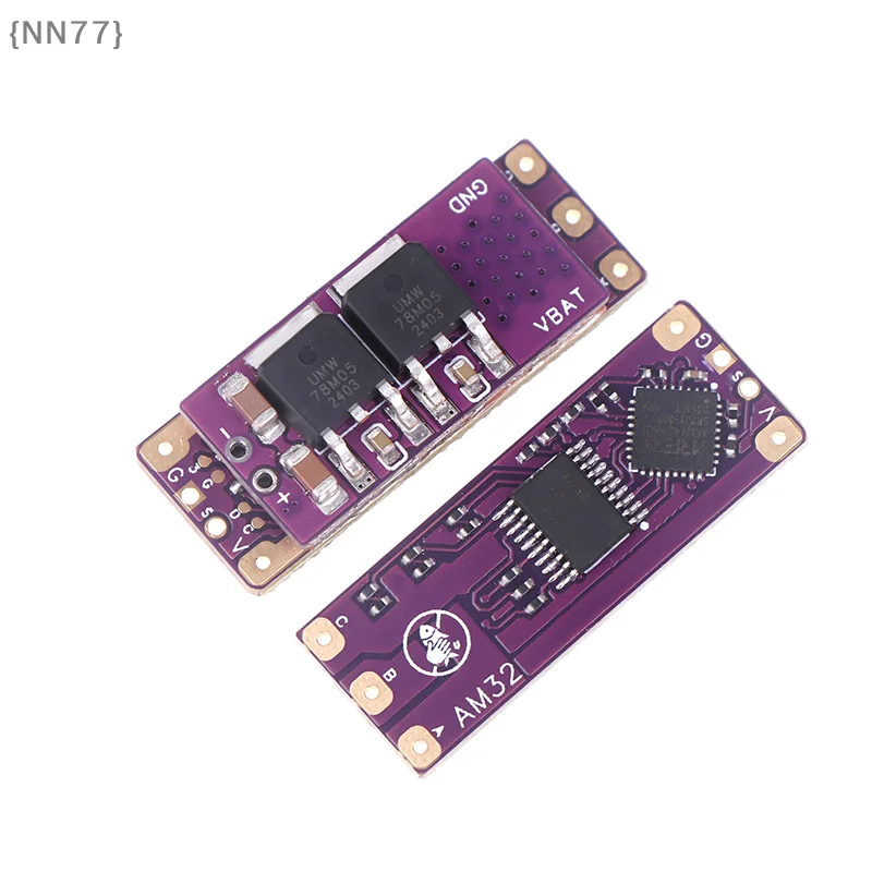 【FEB-NN77】32-bit AM32 Enhanced ESC 40A High Power Speed Regulator - 2-4S Support PWM Signal for Crawler Model Airplane Motors