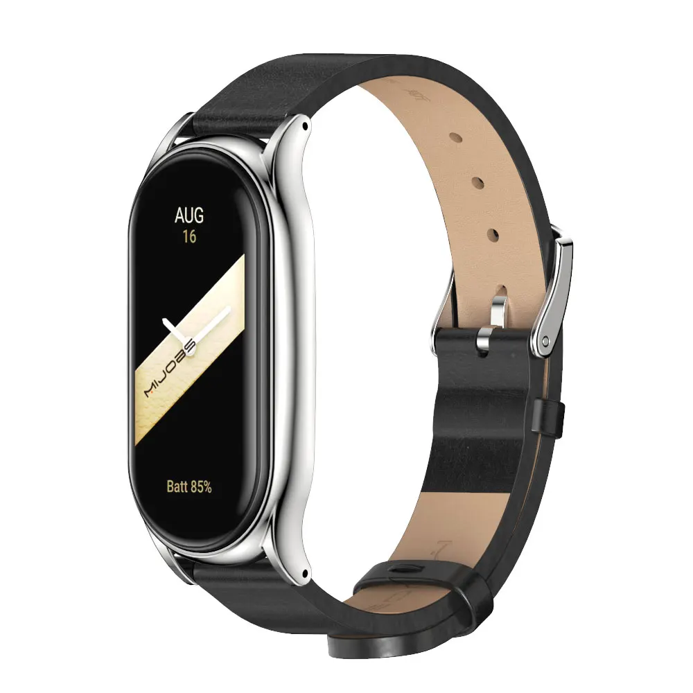 Strap for Xiaomi Mi Band 9 8 7 6 5 4 3 Bracelet for Mi Band 8 Leather Wrist Mi Band 6 Strap Wristband Pulseira Smart Accessories