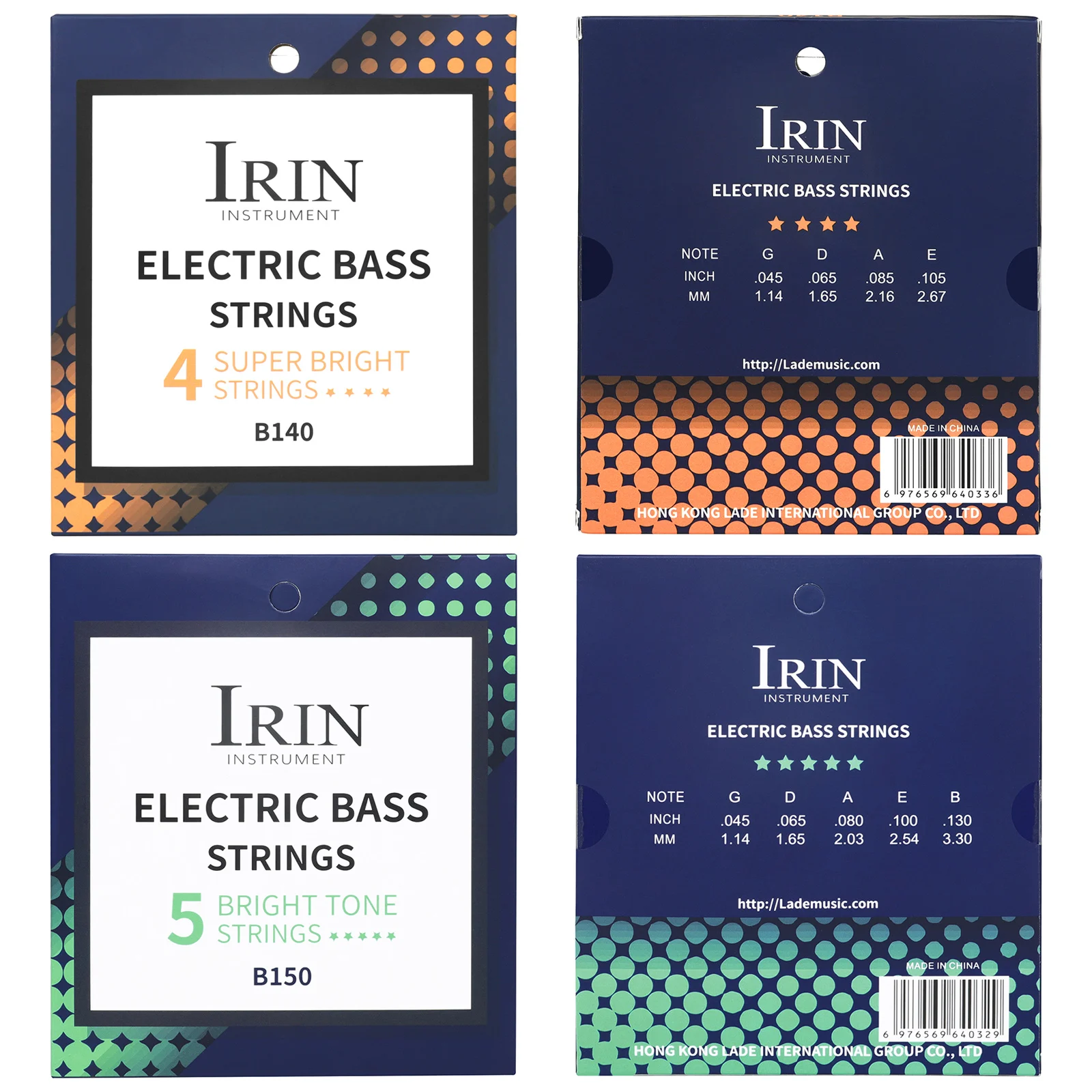 IRIN 4/5 String Bass Guitar Strings Nickel Plated Steel Perfect Rock Electric Bass String Musical Instrument Accessories Parts