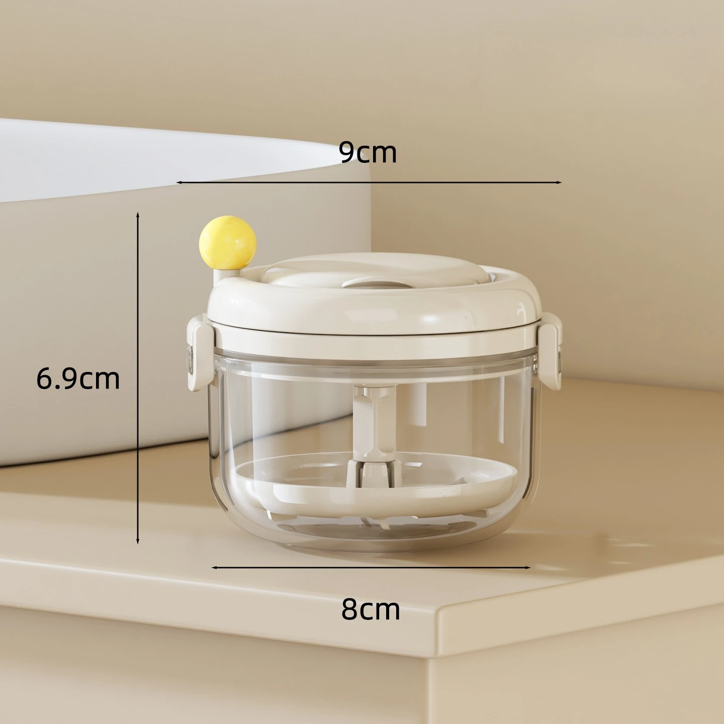 Dopamine Retainer Case Denture Cleaning Box Manual Drainage Portable Multifunctional Storage Durable Foldable Compact Leakproof