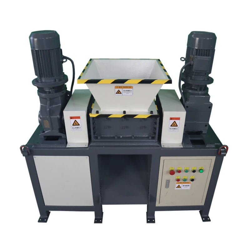 Industrial Mini Aluminum Can Scrap Metal Waste Plastic Shredder For Home Use