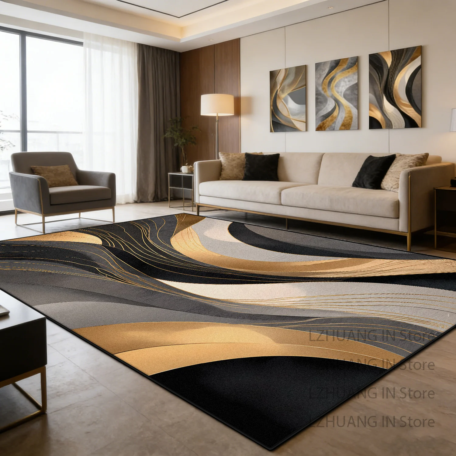 Modern licht luxe abstract woo - Home Decor Lighting Wholesale recensie en prijs