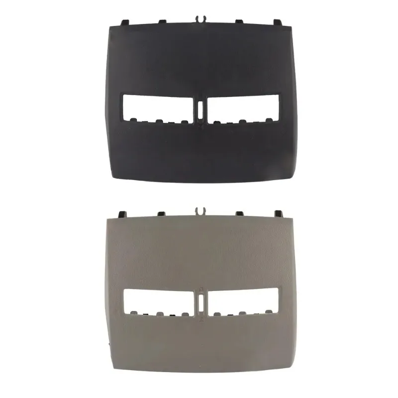 Pour Nissan Tiida 2005 2006 2007 2008 2009 2010 2011, garniture de ventilation centrale supérieure du tableau de bord avant, 68414-ED50C 68414-ED50D