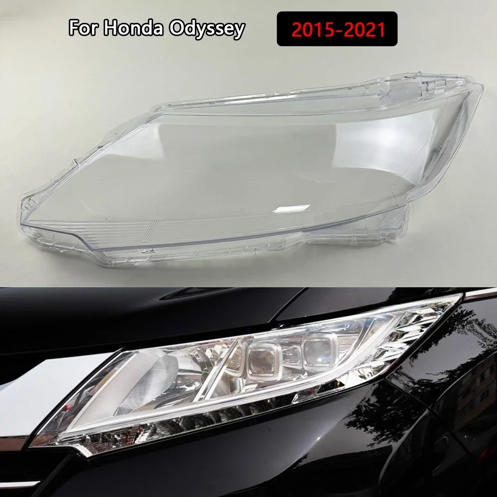 Faros delanteros de coche, faros de cristal, pantalla transparente, carcasa de lámpara, cubierta de faro, lente para Honda Odyssey 2015-2021