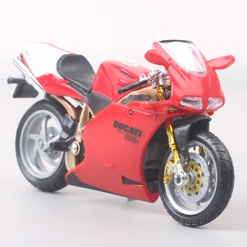 Bburago 1/18 Scale Ducati 900 Superlight Monster 998 R Xdiavel S Cruiser Motorcycle Model Diecast Toy Vehicle Sport Bike Replica