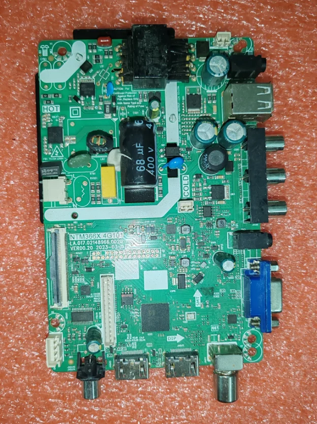 

NTU6710.4G102 NTM3663X.4G101 Three in one TV motherboard, tested well, physical photo, 2 models