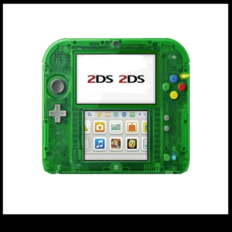 Imagem -02 - Consola de Jogo Transparente Handheld 2ds Original Shell Cores