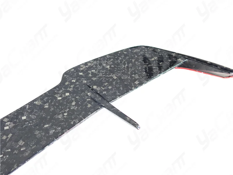 Car Accessories Forged Carbon Fiber BKSS Style Roof Spoiler Fit For 2019-2022 Audi RS6 Avant C8 Wing