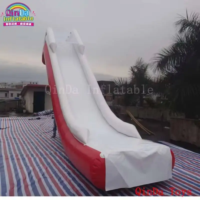 حار بيع 3M ارتفاع نفخ الشريحة يخت العائمة، ألعاب المياه نفخ المياه الشريحة لليخوت