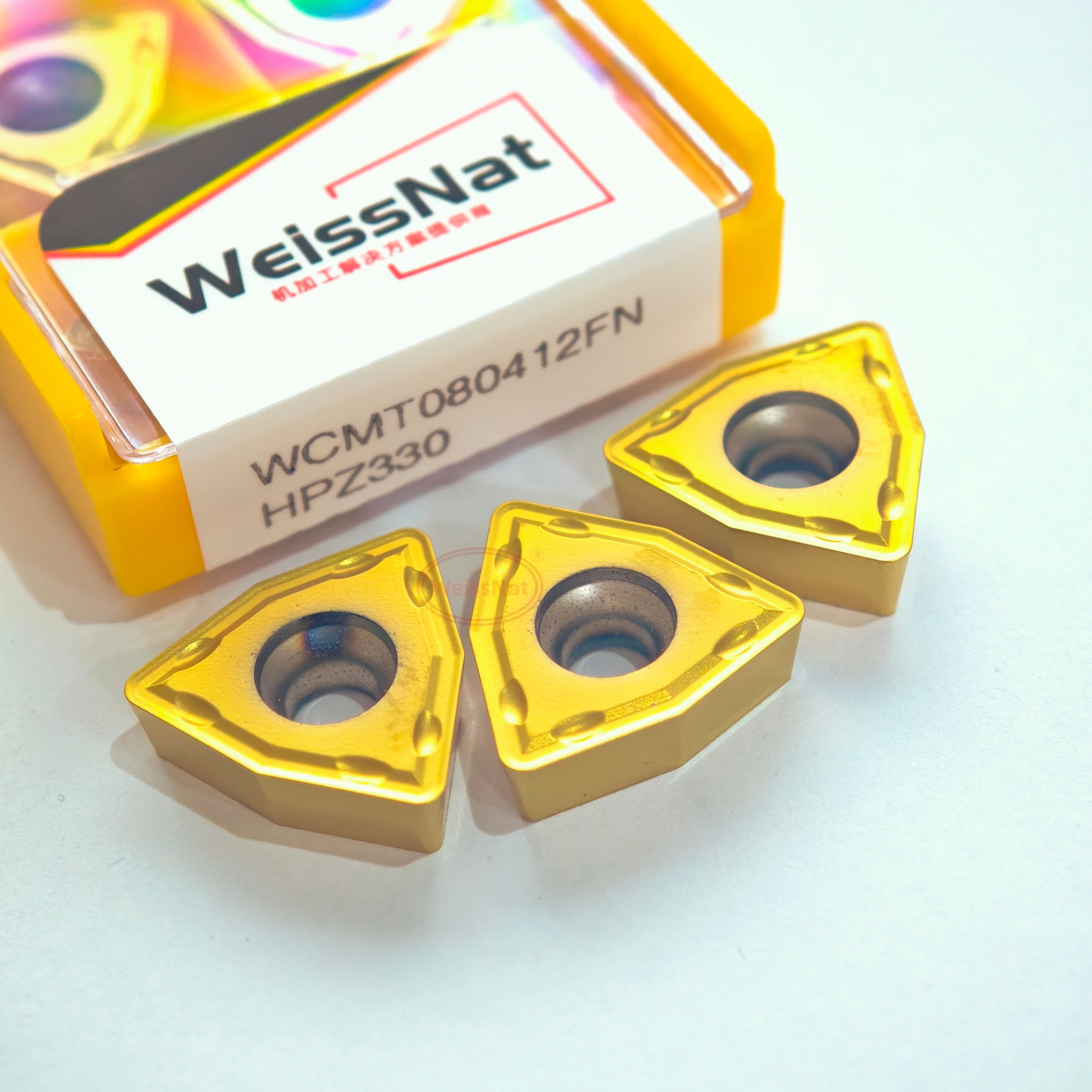 WCMT050308FN، WCMT06T308FN، WCMT030208FN، WCMT040208FN، WCMT080412FN إدراجات كربيد، إدراجات مثقاب WCMT U #3