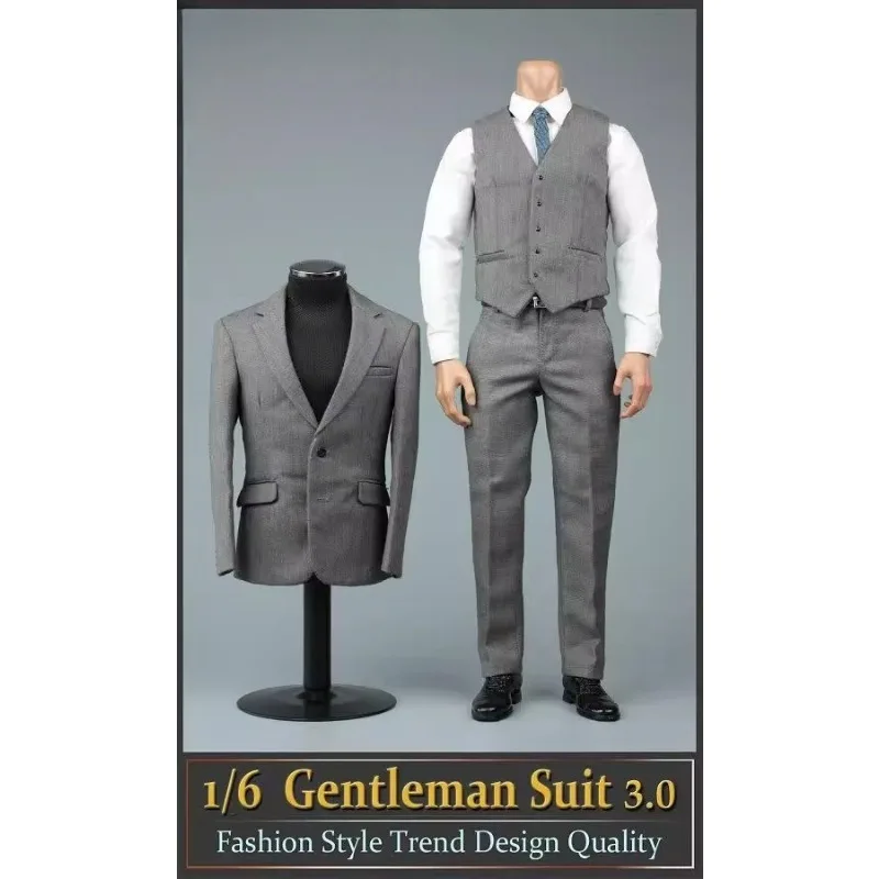

VORTOYS V1022 1/6 масштаб джентльменский костюм куртка рубашка жилет брюки фигурки модель одежды для MB002/4 кукла тело