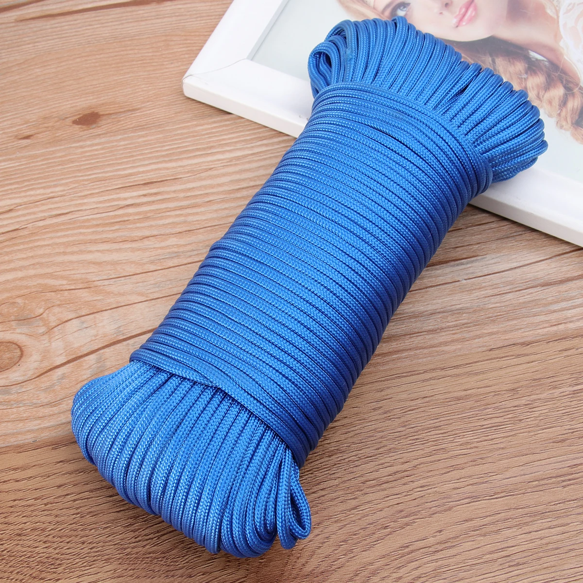 

Safety Mountaineering Life Rope Climbing Sling Camping Cord Blue Saving