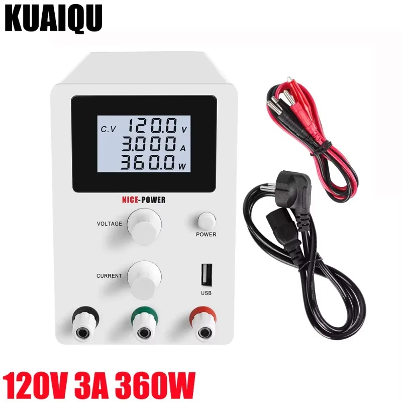 R-SPS1203D 120 فولت 3A قابل للتعديل DDC امدادات الطاقة لإصلاح المحمول شحن البطارية 110 فولت 100 فولت 64 فولت 60 فولت 30 فولت اختبار المصنع