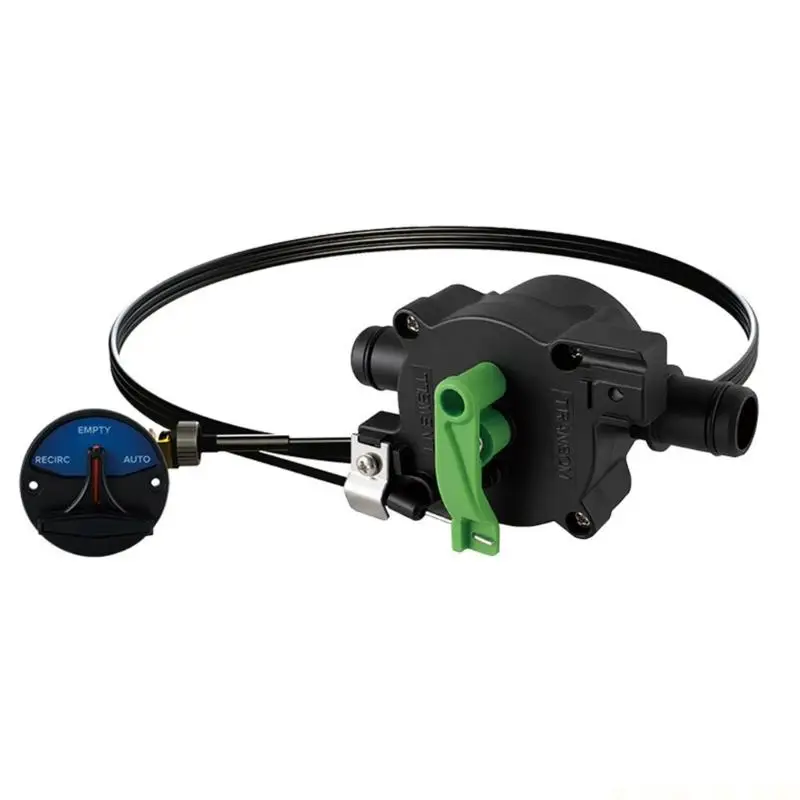 J0MA Boat Livewell Water Control System with Corded Panel for Boat Care