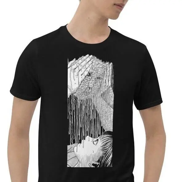 Anime Horror Creepy Disgusting Gross Tomie Monster Short-Sleeve Unisex T-Shirt