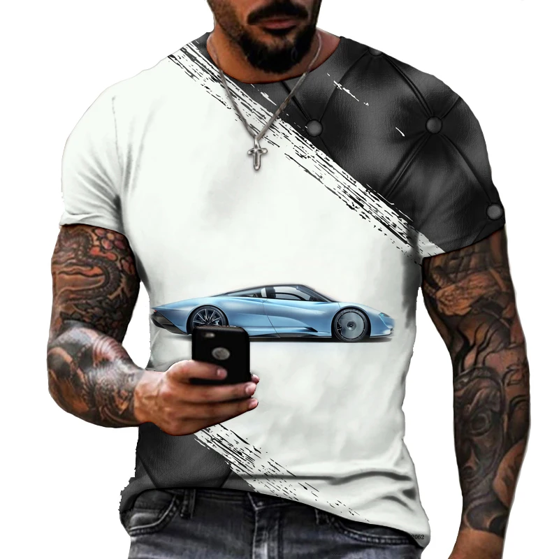 

Supercar Series Sports Car 3D Printed T-shirt Streetwear Trend Top Comfortable Casual Wear Lycra Polyester New Breathable Tops