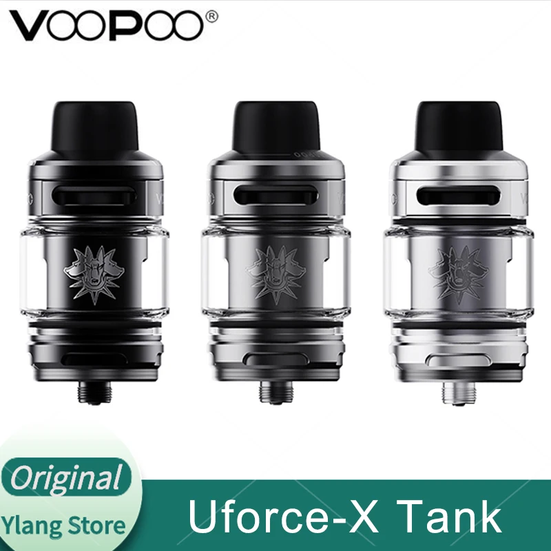 Original VOOPOO Uforce-X Tank 5.5ml Slide top filling fit PnP X Series Coils Electronic Cigarettes Vaporizer for 510 Devices