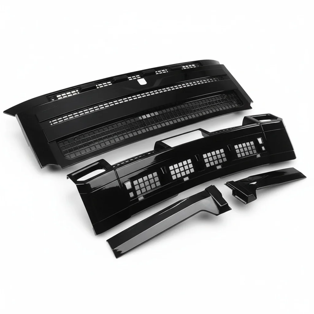 

Front Bumper Body Kit, Upgraded Exterior Grille Kit For Jetour Traveler, Fit For Shanhai T2, Heavy Duty Replacement Part