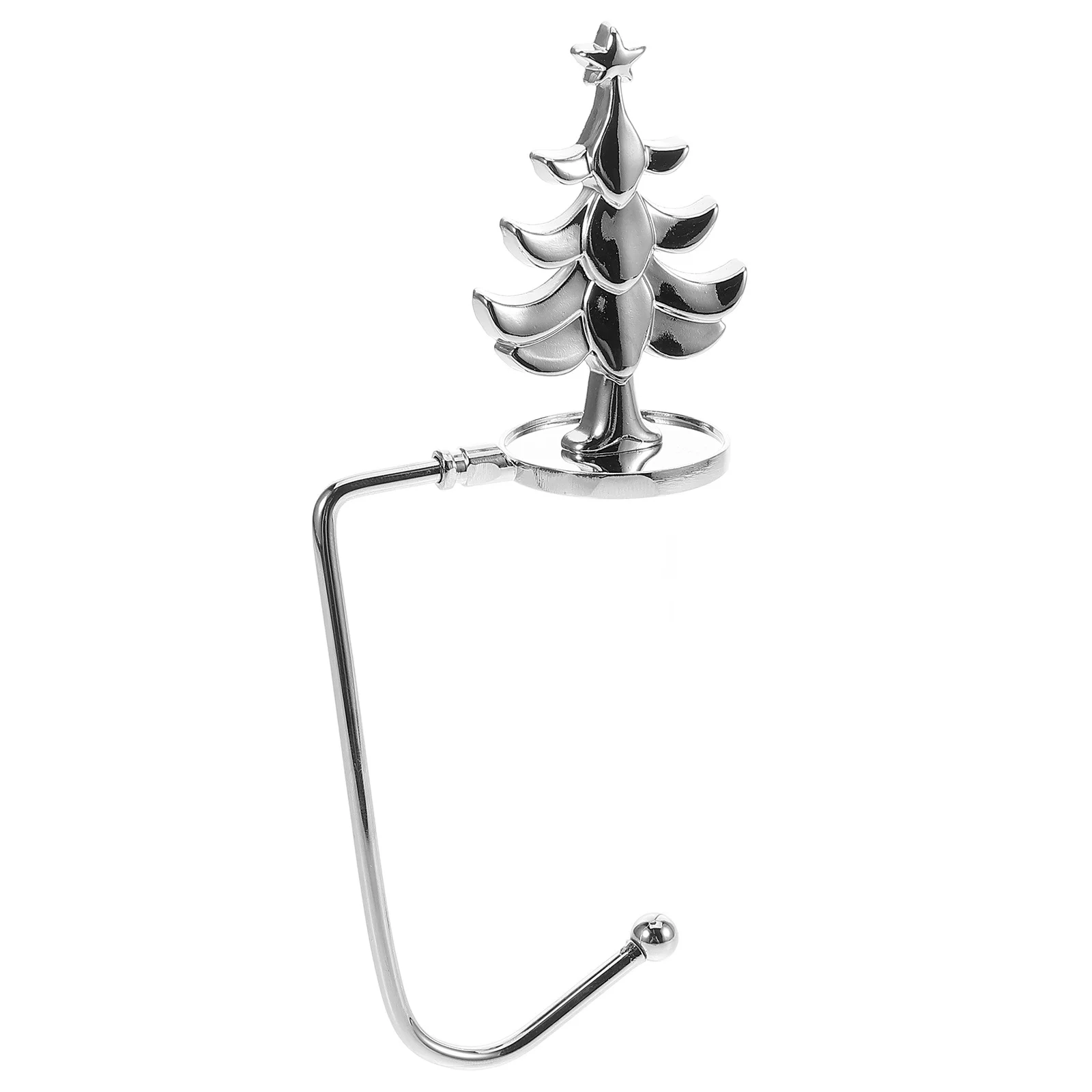 

Heavy Duty Iron Mantel Stocking Hanger Christmas Fireplace Hook for Hanging Stockings Garland Holder Xmas Decoration