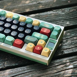 NPKC 119Keys MA Profile Key caps Set PBT Keycaps Custom For Cherry MX Switch Mechanical Keyboard Caps Dye-sublimation Keycap