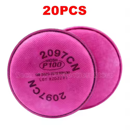 Lots of Painting Spray Industry 2091/2097 Particulate filter P100 for 3m 6800 7502 6200 Series Respirator Dust Mask - Image 12