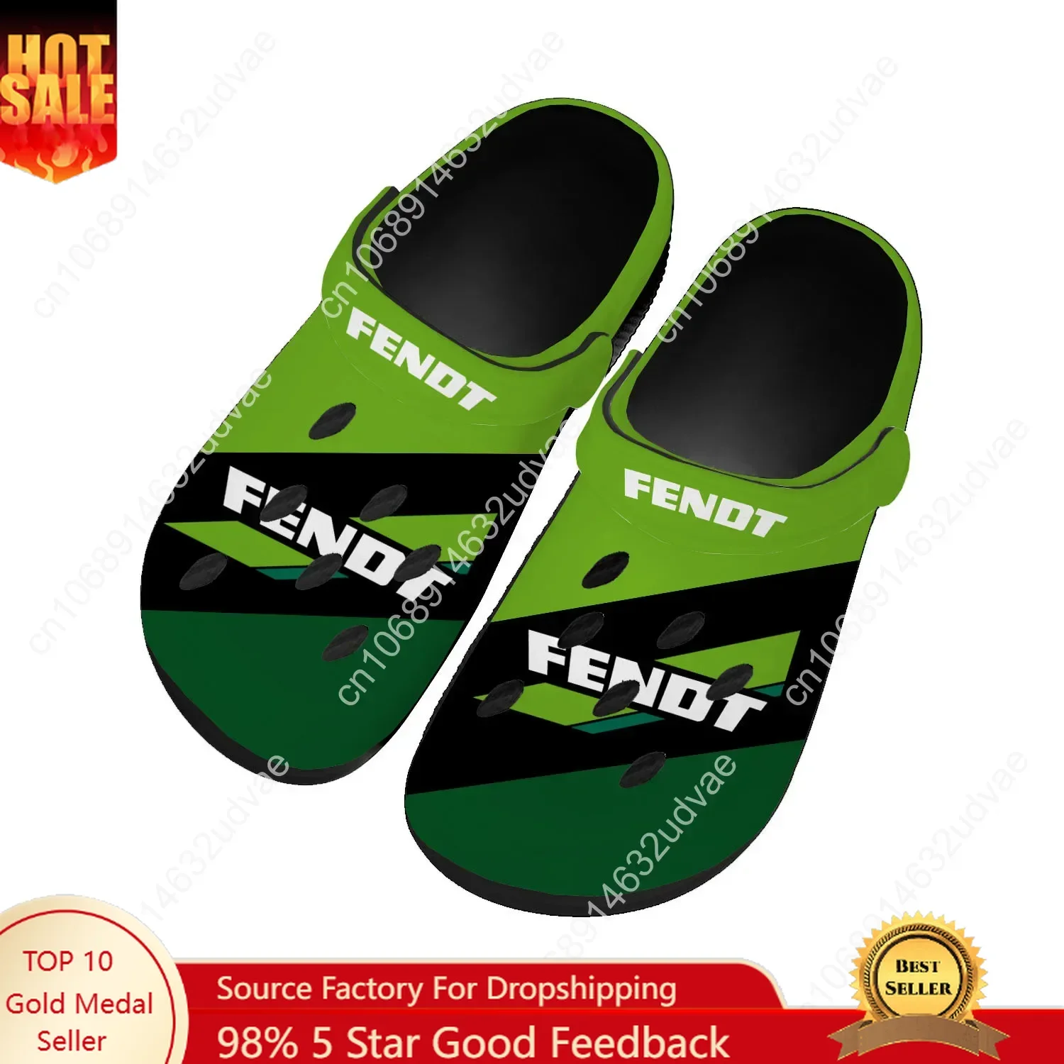 

FENDT Water Shoes Mens Womens High Quality Fashion Home Garden Clogs Customizd Sandals Beach Breathable Hole Slippers