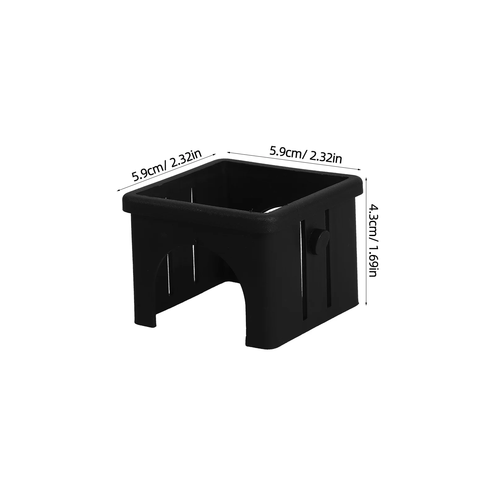 4Pcs Square Tubing Inner Sleeves for Exercise Machines Heavy Duty Hollow Slide Sleeve Reduced Friction Seamless Movement Fitness