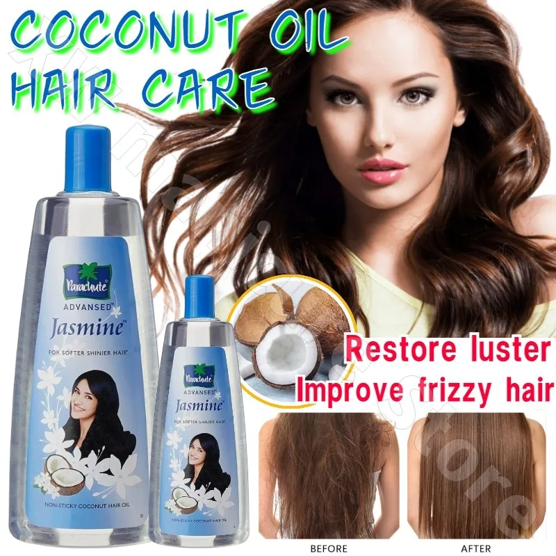 

Jasmin Coconut Oil Hair Plant Care Essential Oil Nourishes Restore Luster Improves Frizziness Hair & Scalp Treatments Hair Care