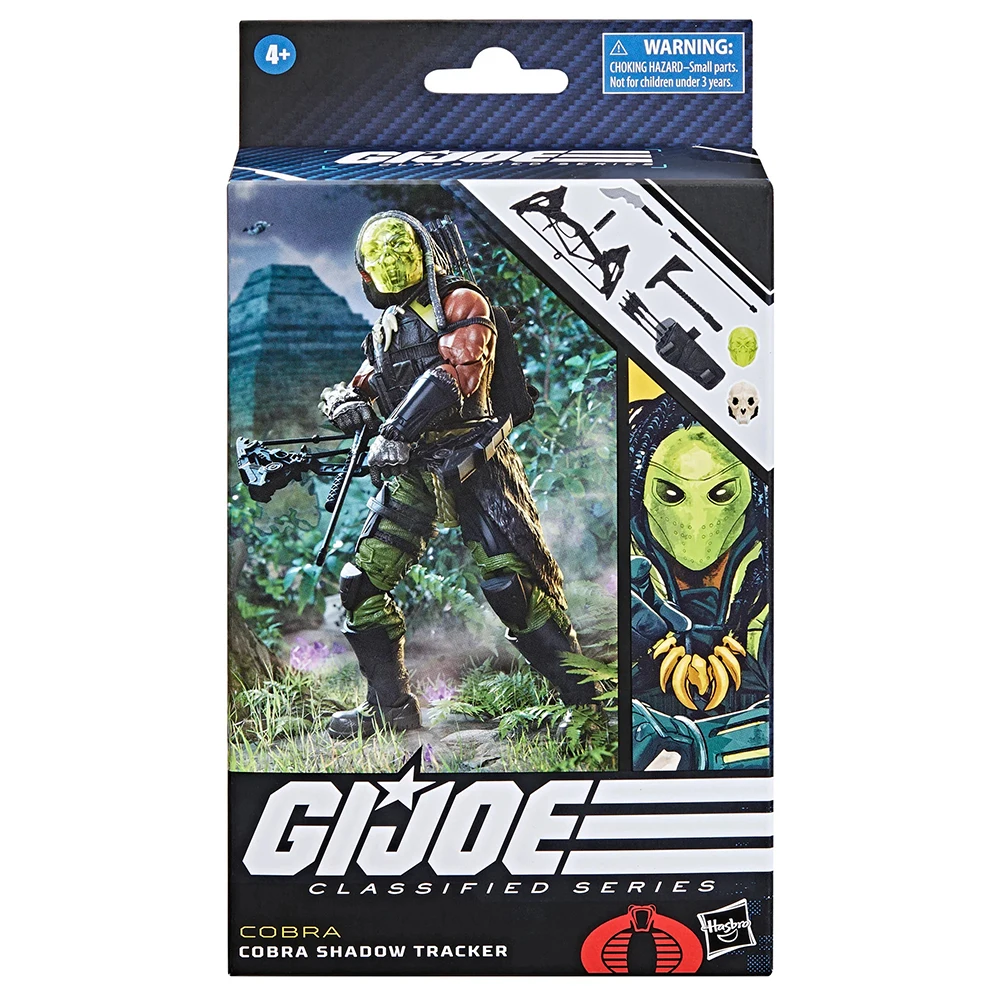 [In-Stock] Hasbro G.I. Joe Classified Series #108 Cobra Shadow Tracker & #109 Wolf Spider 15cm Action Soldier Figure Model Toys