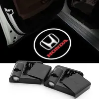 Car Door Welcome Light Led HD Projector Lamp Courtesy Lights For Honda Civic Accord Fit CRV Jazz Odyssey Insight HRV Accessories