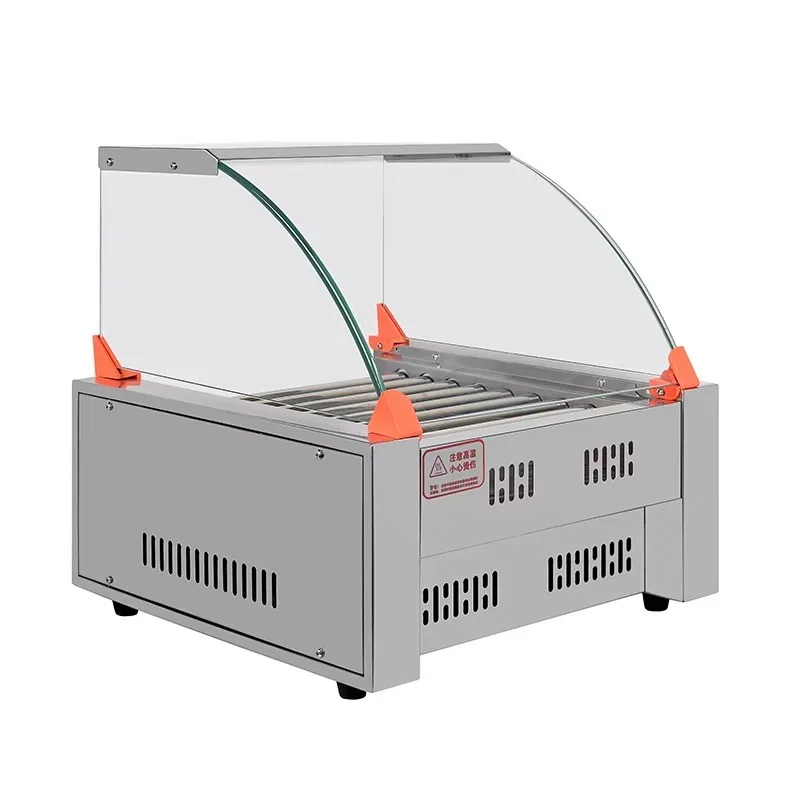 HD-11 Barbecue Hot Dog Roaster Machine Roller Grill Hot Dog