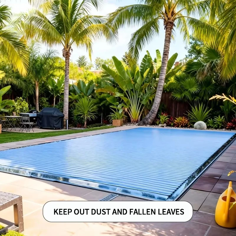 Electric Built-in Automatic Pool Cover, Aluminum Alloy Roller Shutter with Heat Insulation for Inground Pools