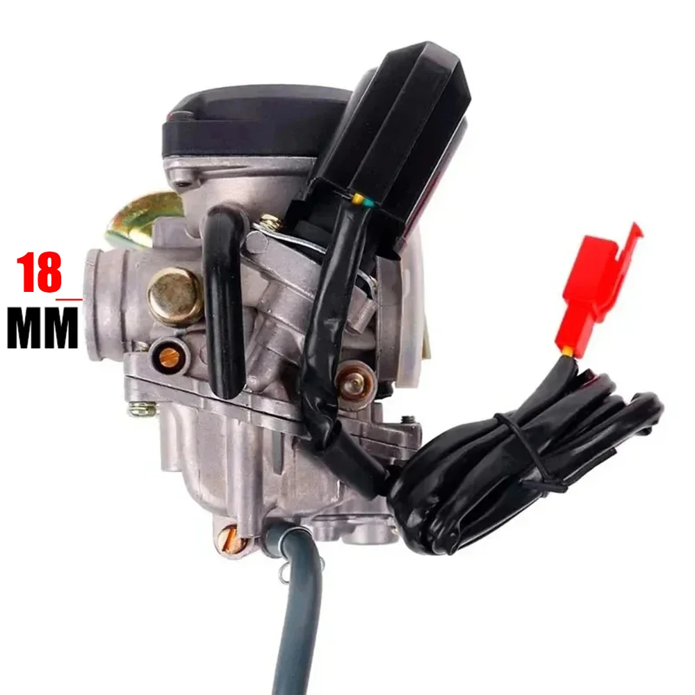 

Карбюратор CVK с большим отверстием 18 мм для китайского GY6 49cc 50cc 60cc 80cc 100cc 139QMB 139QMA, скутер, мопед, квадроцикл, картинг