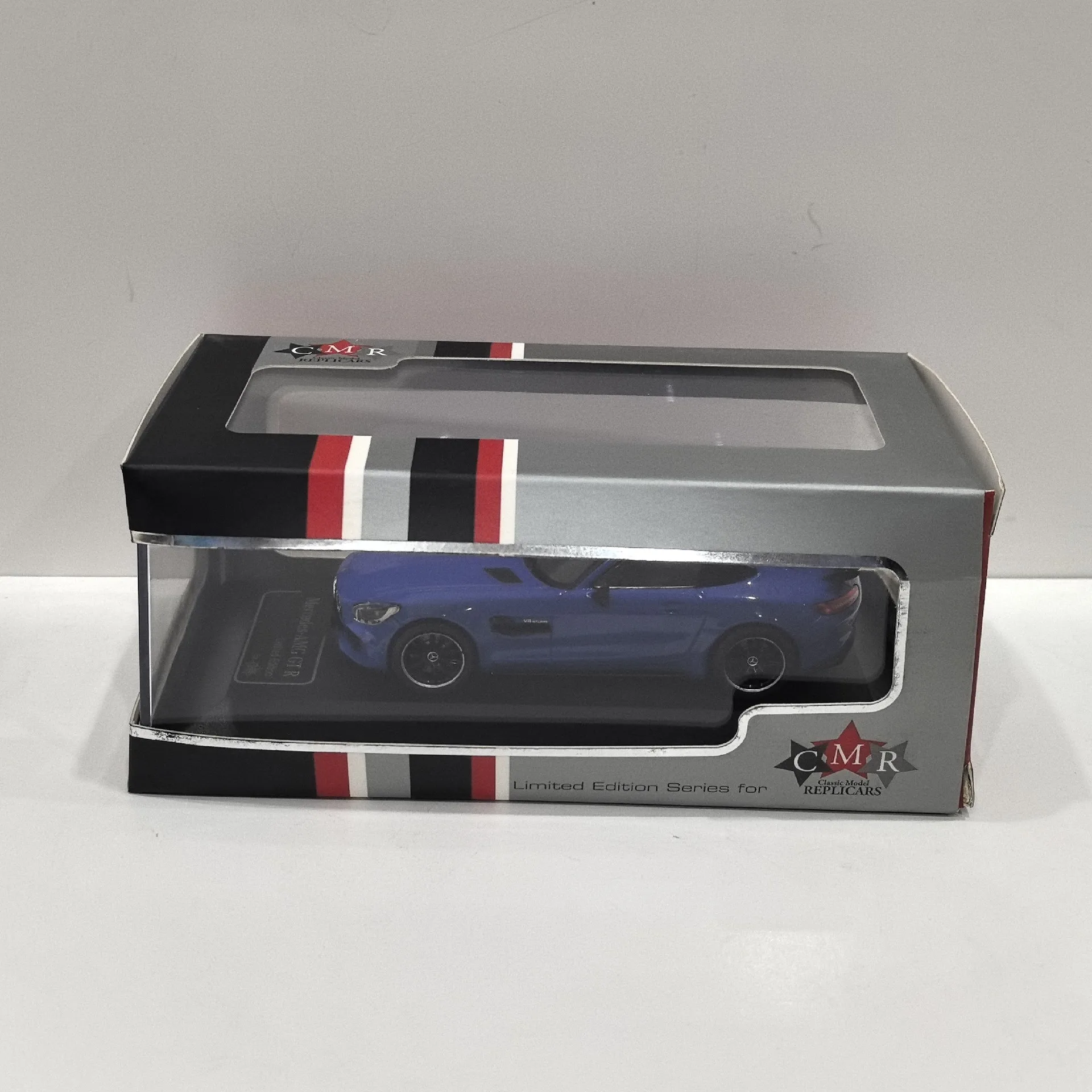 Diecast CMR 1:43 Scale BENZ AMG GT-R Alloy Car Model Collectible Toy Gift Souvenir Display Ornament